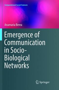 Cover of the book Emergence of Communication in Socio-Biological Networks