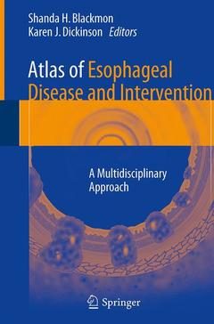 Couverture de l’ouvrage Atlas of Esophageal Disease and Intervention