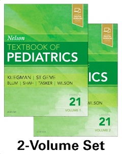 Couverture de l’ouvrage Nelson Textbook of Pediatrics, 2-Volume Set