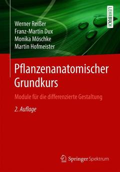 Couverture de l’ouvrage Pflanzenanatomischer Grundkurs