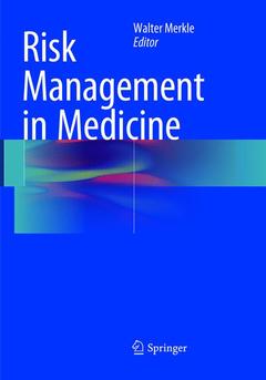 Couverture de l’ouvrage Risk Management in Medicine