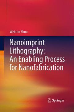 Couverture de l’ouvrage Nanoimprint Lithography: An Enabling Process for Nanofabrication