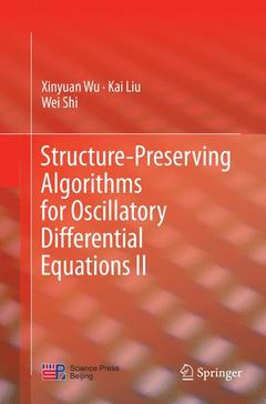Couverture de l’ouvrage Structure-Preserving Algorithms for Oscillatory Differential Equations II