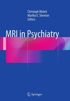 Couverture de l’ouvrage MRI in Psychiatry