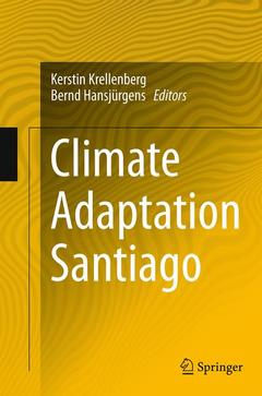Couverture de l’ouvrage Climate Adaptation Santiago