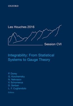 Couverture de l’ouvrage Integrability: From Statistical Systems to Gauge Theory