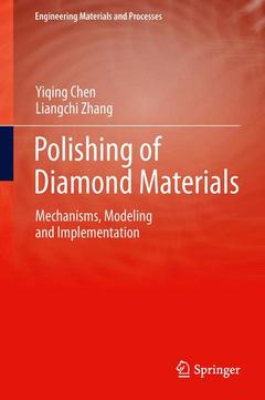 Couverture de l’ouvrage Polishing of Diamond Materials