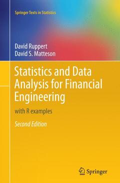 Cover of the book Statistics and Data Analysis for Financial Engineering