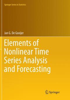 Couverture de l’ouvrage Elements of Nonlinear Time Series Analysis and Forecasting