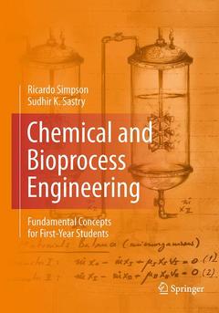 Couverture de l’ouvrage Chemical and Bioprocess Engineering