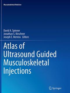 Couverture de l’ouvrage Atlas of Ultrasound Guided Musculoskeletal Injections
