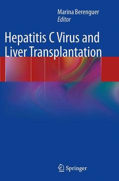 Couverture de l’ouvrage Hepatitis C Virus and Liver Transplantation