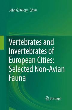 Couverture de l’ouvrage Vertebrates and Invertebrates of European Cities:Selected Non-Avian Fauna