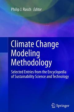 Cover of the book Climate Change Modeling Methodology
