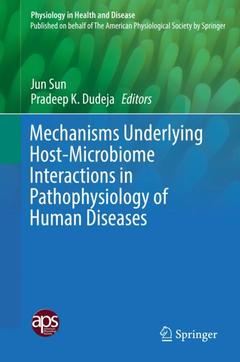 Couverture de l’ouvrage Mechanisms Underlying Host-Microbiome Interactions in Pathophysiology of Human Diseases