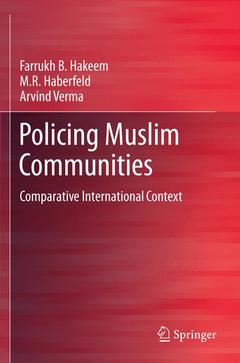 Couverture de l’ouvrage Policing Muslim Communities