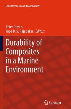 Cover of the book Durability of Composites in a Marine Environment
