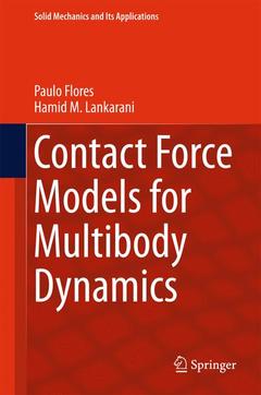 Cover of the book Contact Force Models for Multibody Dynamics