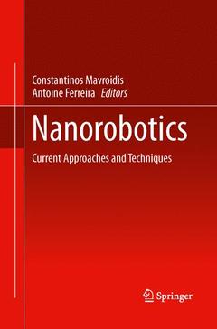 Couverture de l’ouvrage Nanorobotics