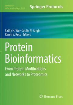Couverture de l’ouvrage Protein Bioinformatics