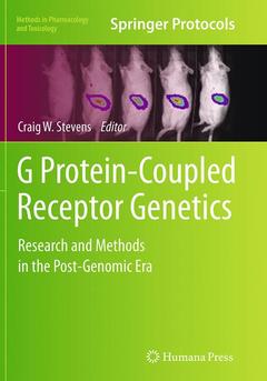 Couverture de l’ouvrage G Protein-Coupled Receptor Genetics