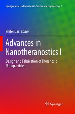 Couverture de l’ouvrage Advances in Nanotheranostics I