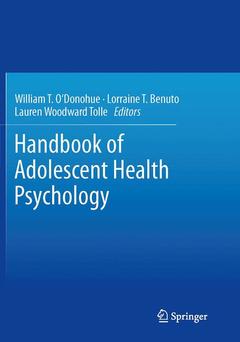 Couverture de l’ouvrage Handbook of Adolescent Health Psychology