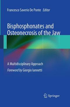 Couverture de l’ouvrage Bisphosphonates and Osteonecrosis of the Jaw: A Multidisciplinary Approach