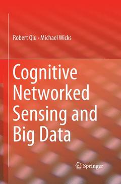 Cover of the book Cognitive Networked Sensing and Big Data