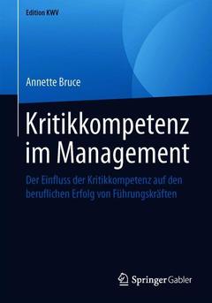 Couverture de l’ouvrage Kritikkompetenz im Management
