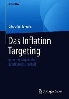 Couverture de l’ouvrage Das Inflation Targeting