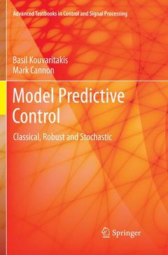 Couverture de l’ouvrage Model Predictive Control