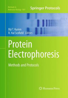 Cover of the book Protein Electrophoresis