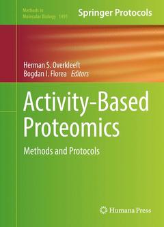 Couverture de l’ouvrage Activity-Based Proteomics