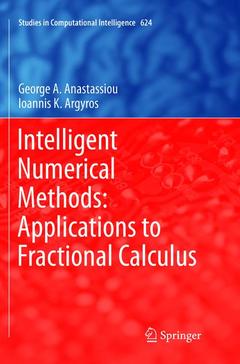 Couverture de l’ouvrage Intelligent Numerical Methods: Applications to Fractional Calculus