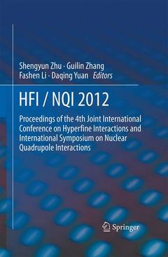 Cover of the book HFI / NQI 2012