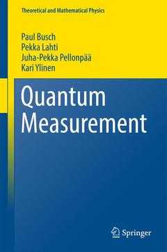 Couverture de l’ouvrage Quantum Measurement