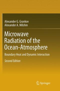 Couverture de l’ouvrage Microwave Radiation of the Ocean-Atmosphere