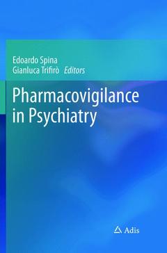 Couverture de l’ouvrage Pharmacovigilance in Psychiatry