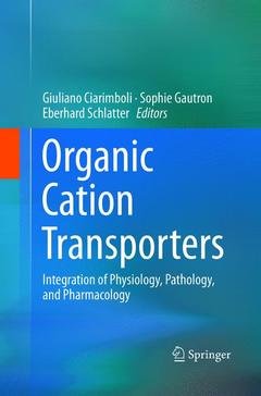 Couverture de l’ouvrage Organic Cation Transporters