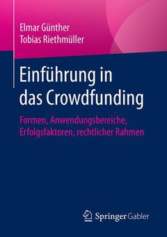 Cover of the book Einführung in das Crowdfunding