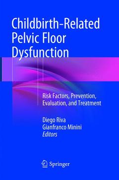 Couverture de l’ouvrage Childbirth-Related Pelvic Floor Dysfunction