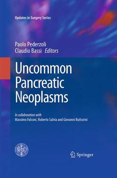 Couverture de l’ouvrage Uncommon Pancreatic Neoplasms