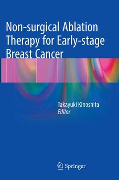 Couverture de l’ouvrage Non-surgical Ablation Therapy for Early-stage Breast Cancer