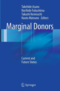 Cover of the book Marginal Donors