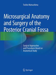 Couverture de l’ouvrage Microsurgical Anatomy and Surgery of the Posterior Cranial Fossa
