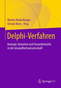 Couverture de l’ouvrage Delphi-Verfahren in den Sozial- und Gesundheitswissenschaften