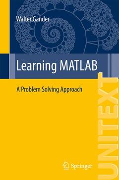 Couverture de l’ouvrage Learning MATLAB