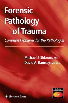 Couverture de l’ouvrage Forensic Pathology of Trauma
