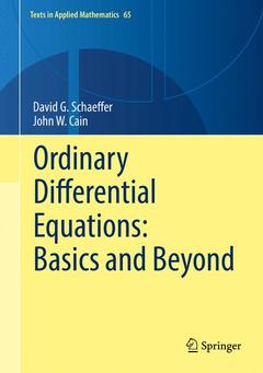 Couverture de l’ouvrage Ordinary Differential Equations: Basics and Beyond